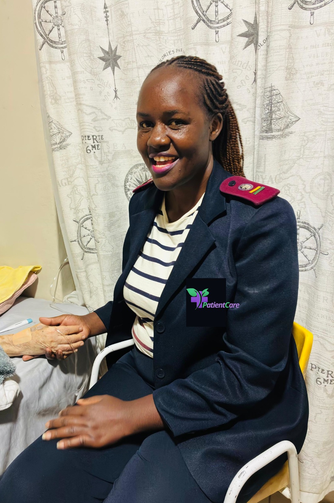 Sister Ivy Kahimbi, HPCNA-registered critical care nurse at PatientCare